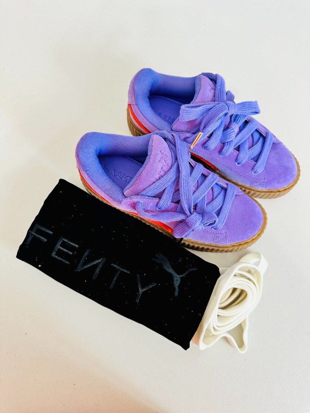 NEW PUMA X FENTY CREEPER FATTY SUEDE XL SNEAKERS LIMITED EDITION 399332-03 SZ 8